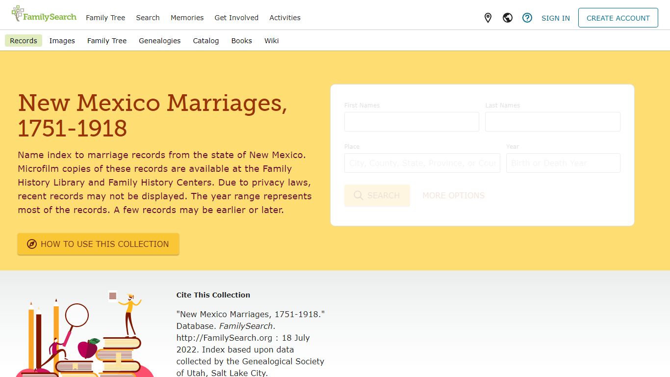 New Mexico Marriages, 1751-1918 • FamilySearch